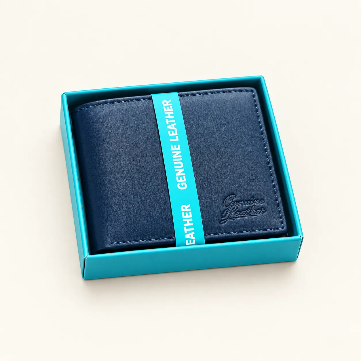 Executive Genuine Leather Bi-Fold Wallet - view 2